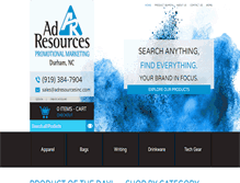 Tablet Screenshot of adresourcesinc.com